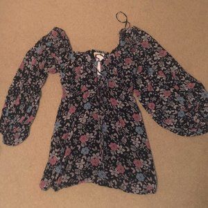 Kiss The Sky Marina Long Sleeve Mini Dress